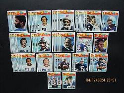 Huge Lot 0f 1500 All Buffalo Bills 1960's, 70's, 80's Cards + 25 Team Sets