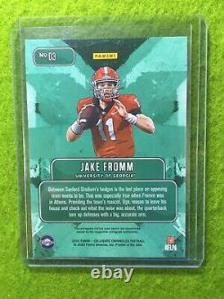 JAKE FROMM DOWNTOWN PRIZM ROOKIE CARD GEORGIA RC BILLS 2020 Panini Chronicles SP