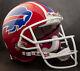 Jim Kelly Buffalo Bills Schutt Jop-sw Football Helmet Facemask- White