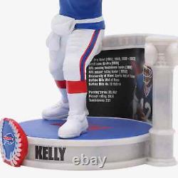 JIM KELLY Buffalo Bills Legend NFL Hall of Fame Career Bobblehead #/123 NIB