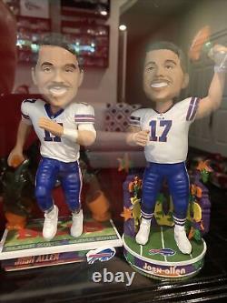 JOSH ALLEN BUFFALO BILLS SLIME ZONE & NVP BOBBLEHEAD Nickelodeon Bobble Head