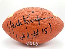 Jack Kemp Buffalo Bills Signed Baden NFL Football Personalized Old #15