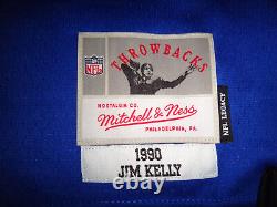 Jim Kelly 1990 Mitchell & Ness Buffalo Bills Men's Throwback Legacy Jersey