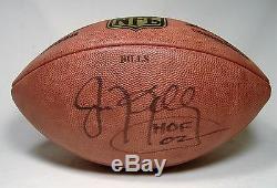 Jim Kelly Autograph Signed NFL Game Football Buffalo Bills The Duke Hof 02 Jsa