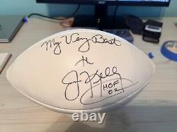 Jim Kelly Buffalo Bills Football HOF Signed Football