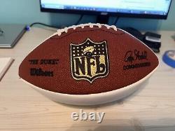 Jim Kelly Buffalo Bills Football HOF Signed Football