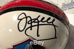 Jim Kelly Buffalo Bills Hof Signed Autographed White Football Mini-helmet-coa