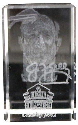 Jim Kelly Buffalo Bills Waterford Crystal Engraved Cube 32003