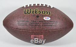 Jim Kelly Signed Autographed Wilson Super Grip Football with PSA COA