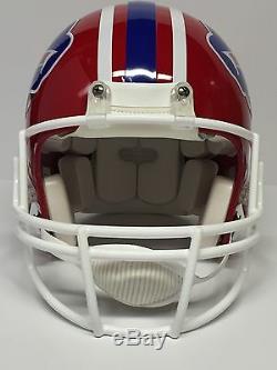 Jim Kelly Signed Buffalo Bills Authentic Football Helmet HOF 02 PSA AB92942