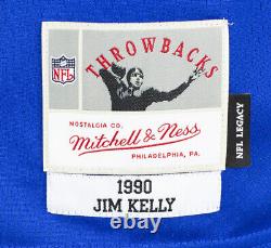 Jim Kelly Signed Buffalo Bills Blue Mitchell & Ness Football Jersey JSA ITP