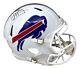 Jim Kelly Signed Buffalo Bills White Full Size Replica Speed Helmet Bas Itp