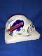 Josh Allen # 17 Autographed Buffalo Bills 2022 Style Mini Helmet Coa, (bsa)