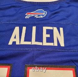 Josh Allen #17 Buffalo Bills Stitched Home Royal Blue Color Rush Jersey