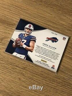 Josh Allen 2018 Panini Limited, RC RPA ON-CARD Auto, /20! 2 Color Patch