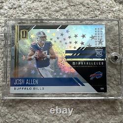 Josh Allen 2018 Panini Unparalleled 6/200 Holo Astral Rookie #207 Buffalo Bills