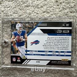 Josh Allen 2018 Panini Unparalleled 6/200 Holo Astral Rookie #207 Buffalo Bills