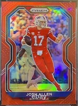 Josh Allen 2020 Prizm Retail Red Prizm SSP #1 Buffalo Bills #/20 RARE