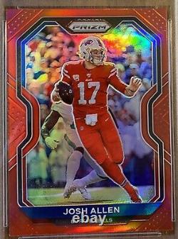 Josh Allen 2020 Prizm Retail Red Prizm SSP #1 Buffalo Bills #/20 RARE