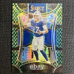 Josh Allen 2023 Panini Select Dragon Scale Suite Level 53/70 Buffalo Bills