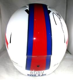 Josh Allen / Autographed Buffalo Bills Full Size Speed Replica Helmet / Beckett