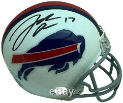 Josh Allen Autographed Buffalo Bills Signed NFL Football Mini Helmet PSA DNA COA