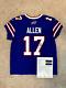 Josh Allen Autographed Nike Elite On Field Jersey With Jsa Loa Buffalo Bills Blue