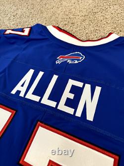 Josh Allen Autographed Nike Elite On Field Jersey with JSA LOA Buffalo Bills Blue