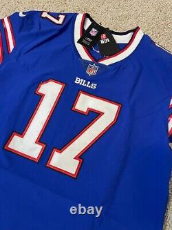 Josh Allen Autographed Nike Elite On Field Jersey with JSA LOA Buffalo Bills Blue