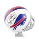 Josh Allen Bills Mafia Autographed Buffalo Bills Full-size Football Helmet Jsa