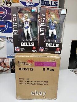 Josh Allen Buffalo Bills Imports Dragon Sealed Case Of 6 Figures With Chase