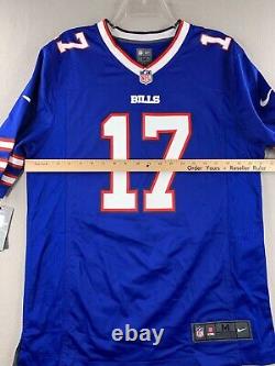 Josh Allen Buffalo Bills Nike Game Player Jersey Men's 2023 NFL Royal #17 New