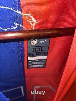 Josh Allen Buffalo Bills Nike Jersey Mens XXL Blue/Red Home/Away Stitched