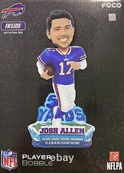 Josh Allen Buffalo Bills Playoff Gamebreaker Bobblehead #15/124