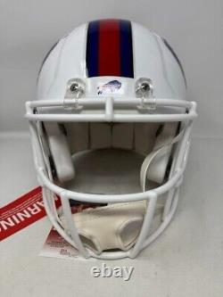 Josh Allen Buffalo Bills Signed Autographed Full Size Helmet PROLINE JSA COA