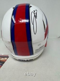 Josh Allen Buffalo Bills Signed Autographed Full Size Helmet PROLINE JSA COA