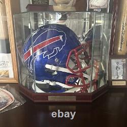 Josh Allen Buffalo Bills Signed FS Flash Replica Beckett Withglass Case