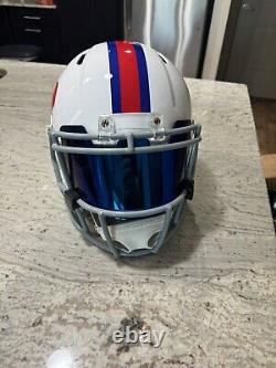 Josh Allen Signed Bills Full Size Replica Helmet Beckett/bas