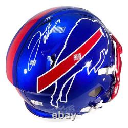 Josh Allen Signed Buffalo Bills Authentic Flash Speed Full-Size Football Helmet