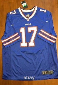 Josh Allen Signed Buffalo Bills Nike Screenprint Authentic On Field Jersey Bas