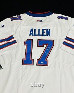 Josh Allen Signed Buffalo Bills Pro Style Football Jersey with COA