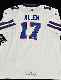 Josh Allen Signed Buffalo Bills Pro Style Football Jersey with COA