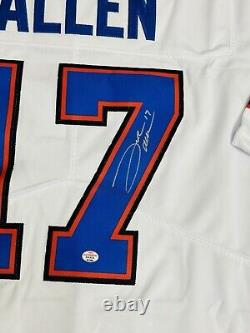 Josh Allen Signed Buffalo Bills Pro Style Football Jersey with COA