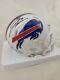 Josh Allen Signed Buffalo Bills Speed Mini Helmet Beckett Qr Code