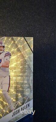 Josh allen 1/1 2022 phoenix gold vinyl rare card buffalo bills