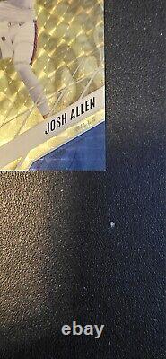 Josh allen 1/1 2022 phoenix gold vinyl rare card buffalo bills