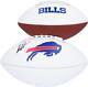 Keon Coleman Buffalo Bills Autographed Franklin White Panel Football