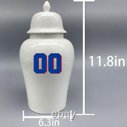 Large Urn for Buffalo Bills Football Theme Style, Custom text and number