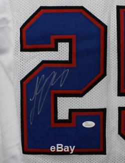 LeSean McCoy Autographed/Signed Buffalo Bills XL White Jersey JSA 21634