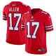 Men's Josh Allen Red Buffalo Bills Vapor Untouchable Limited Player Jersey Nfl